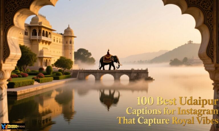 100 Best Udaipur Captions for Instagram That Capture Royal Vibes