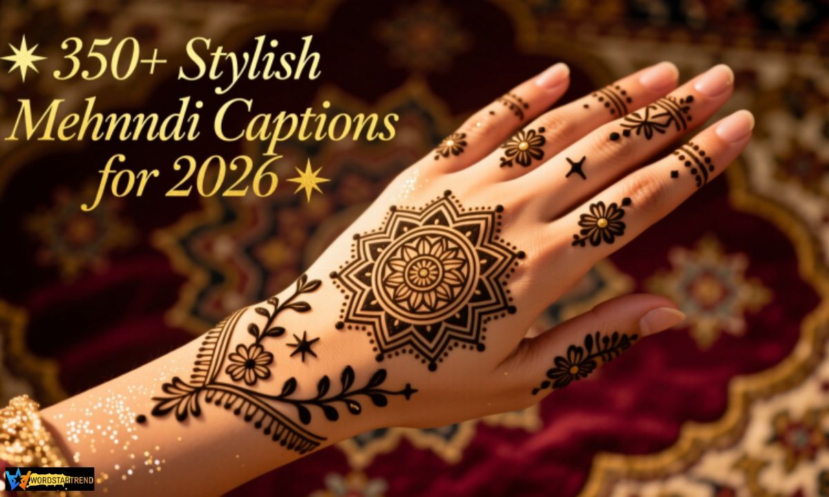 350+ Stylish Mehndi Captions for Instagram in 2026