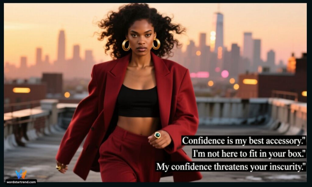 Badass Revenge Captions for Confidence