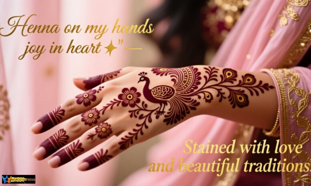 Best Mehndi Captions for Instagram in English