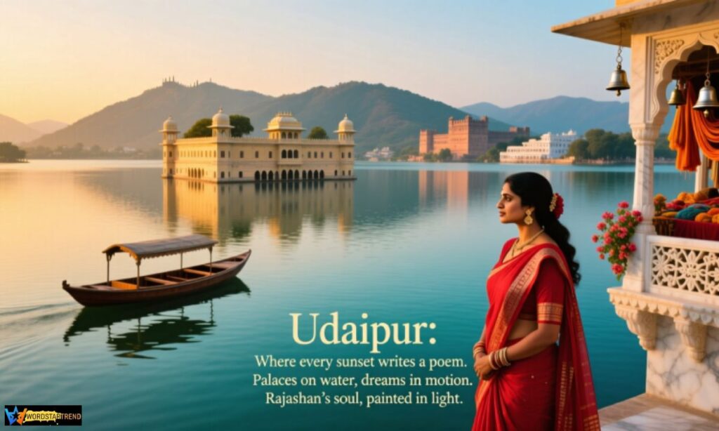 Best Udaipur Captions