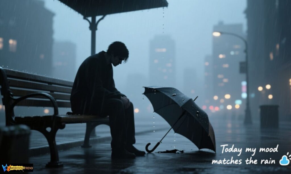 Caption for Sad Mood