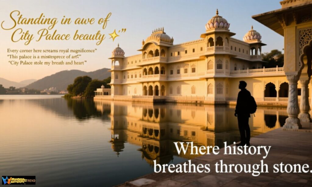 City Palace Udaipur Captions For Instagram