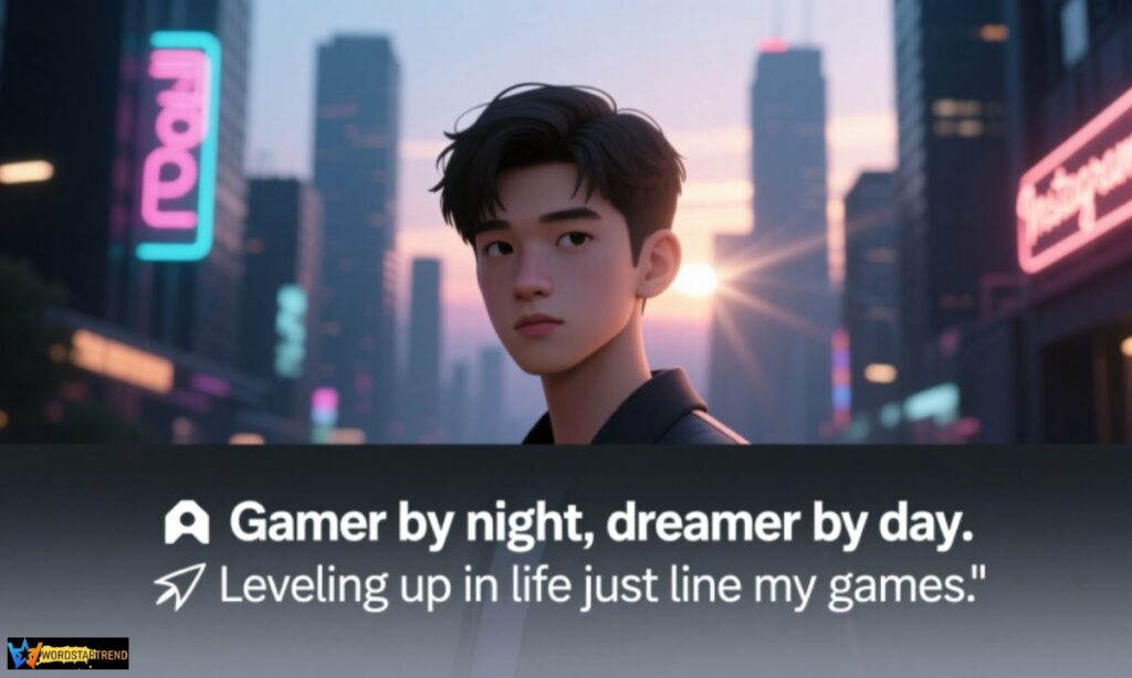 Cool 2 Line Instagram Bio for Boys