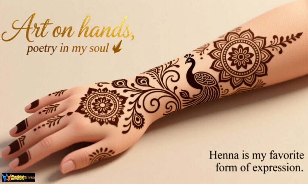 Creative Mehndi Quotes for the Perfect Post