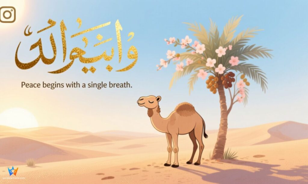 Cute Islamic Captions for Instagram 
