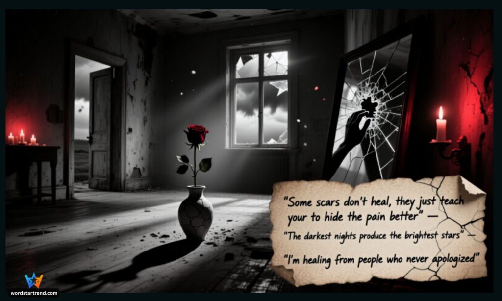 Dark Revenge Captions for Painful Posts