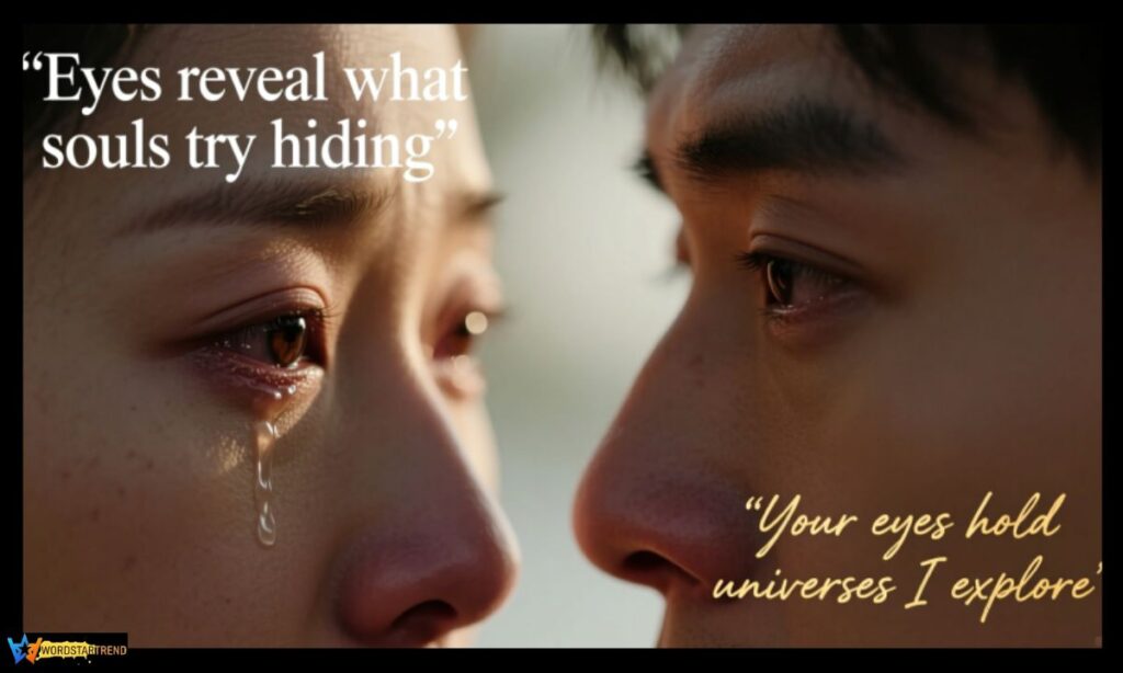 Deep Eye Contact Captions for Instagram