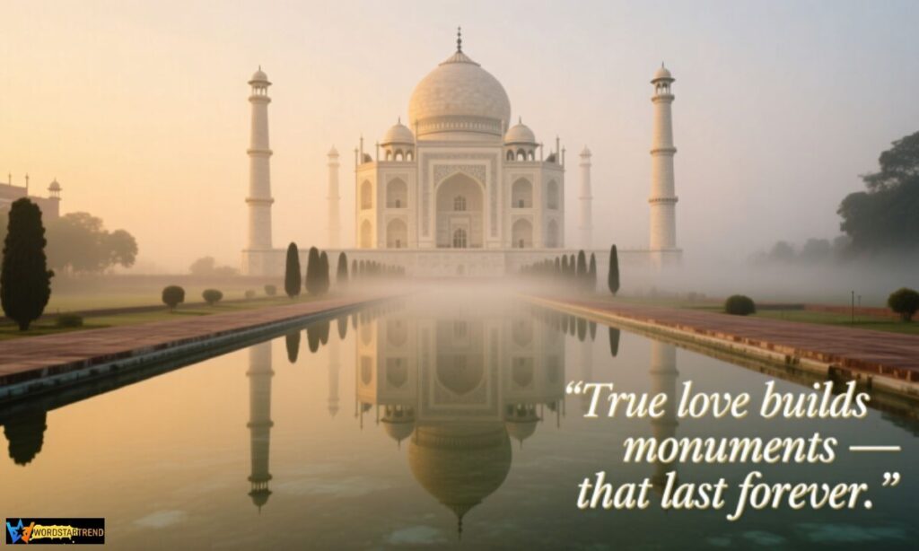 Deep & Meaningful Taj Mahal Quotes 🌹