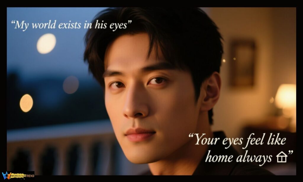 Eye Contact Quotes for Him