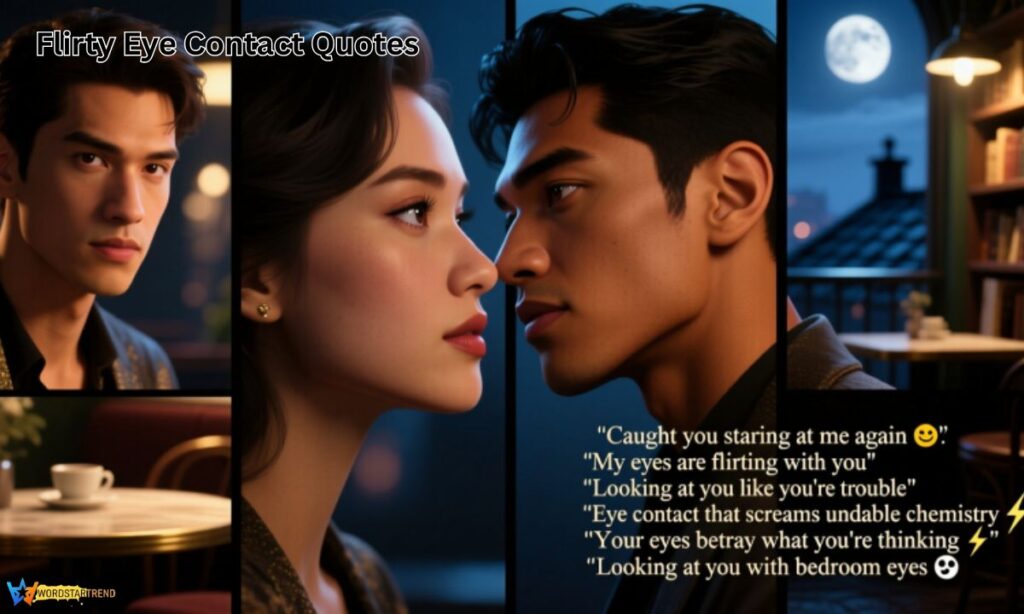 Flirty Eye Contact Quotes
