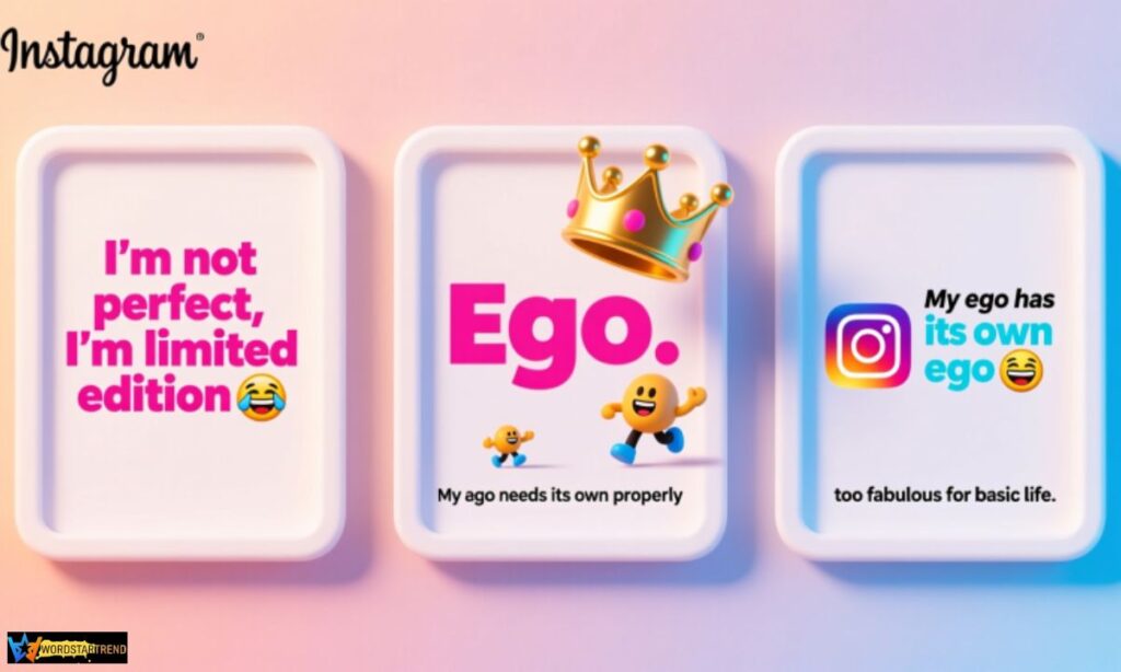 Funny Ego Captions for Instagram