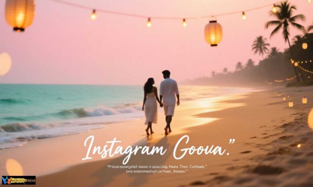 Goa Captions for Instagram for Couple