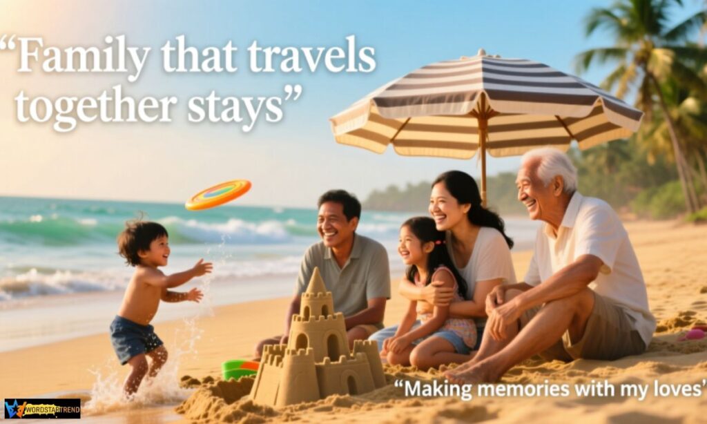 Goa Captions for Instagram with Family