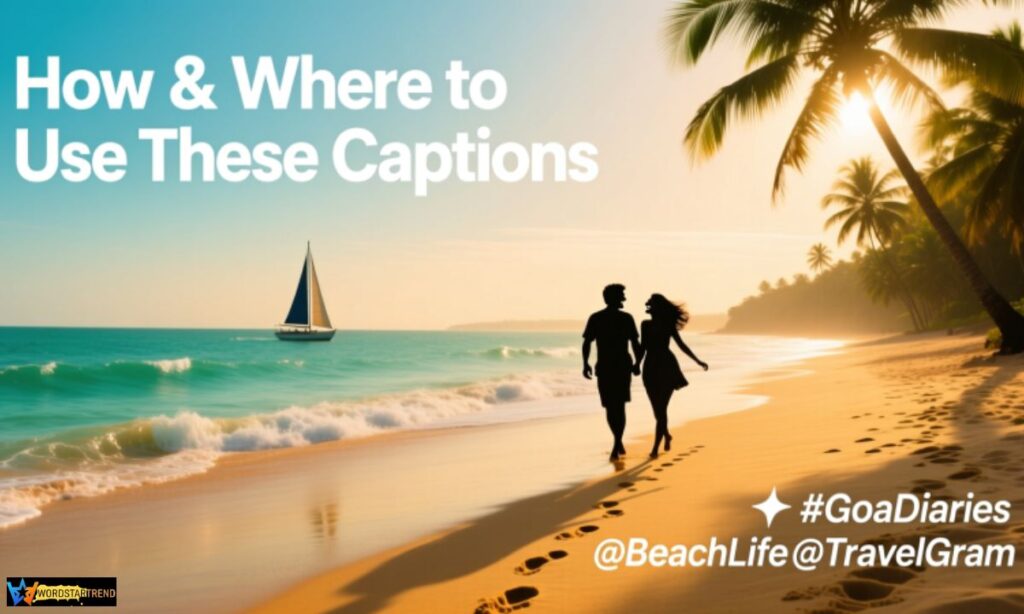 How and Where to Use These Captions