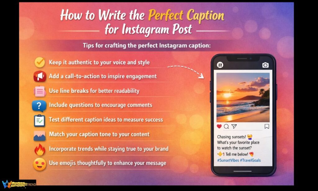 How to Write the Perfect Caption for Instagram Post