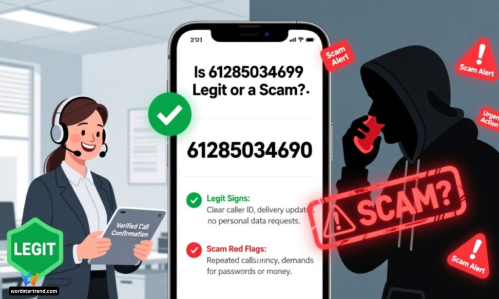 Is 61285034690 a Legit Phone Number or a Scam?
