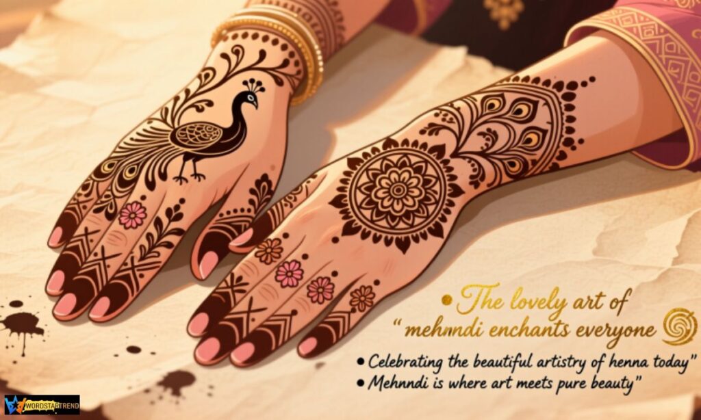 Lovely Mehndi Quotes to Celebrate the Art
