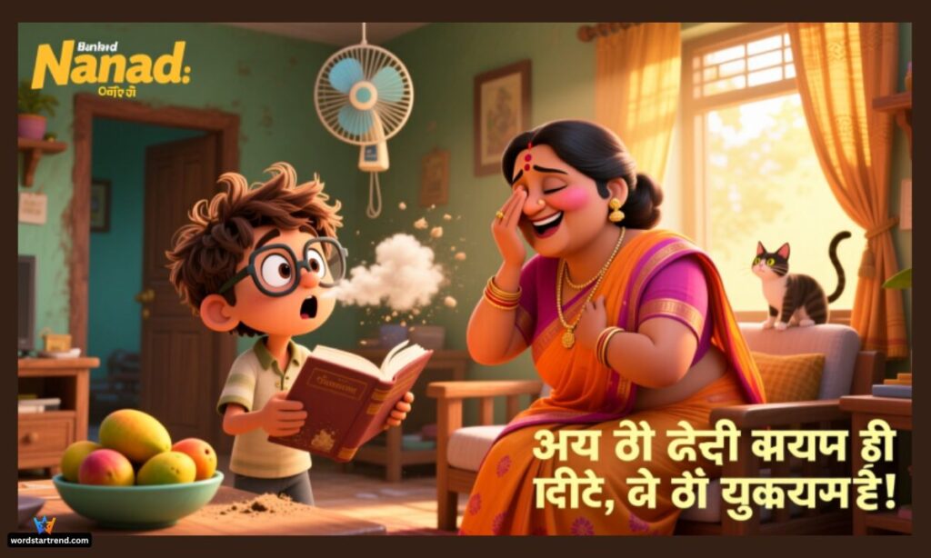 More Funny Moments Of Nanad and BhabhiΒ