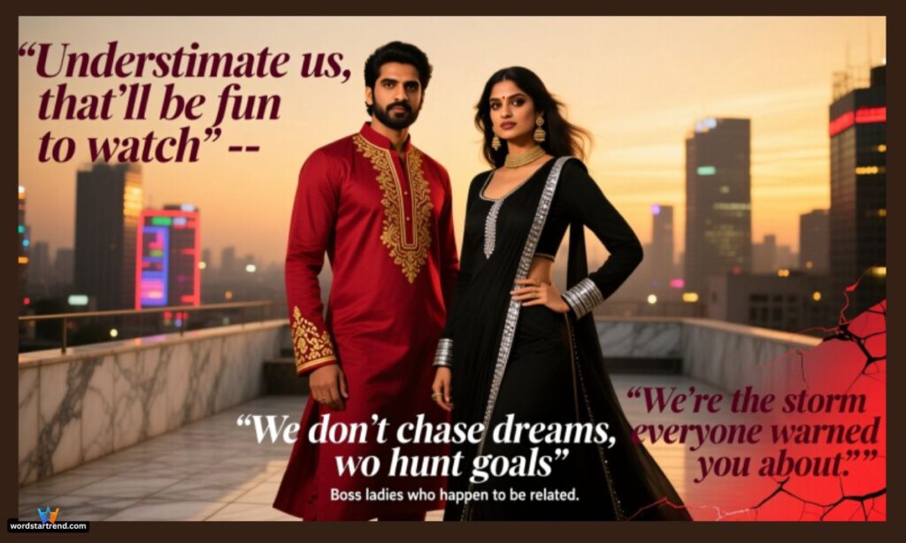 Nanad and Bhabhi Captions with Attitude