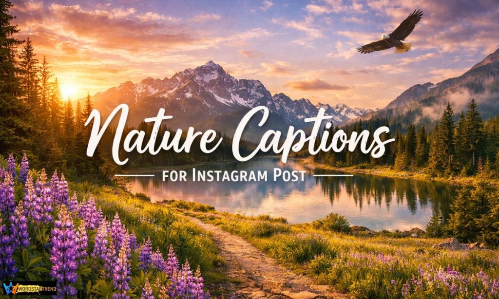Nature Captions for Instagram Post