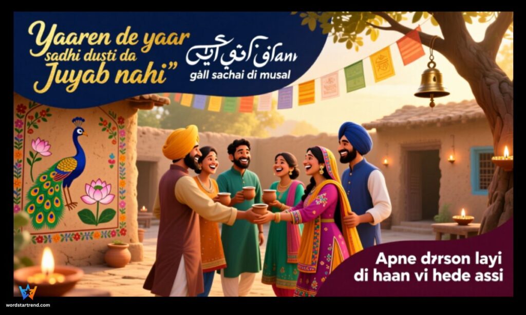 Punjabi Friendship Captions
