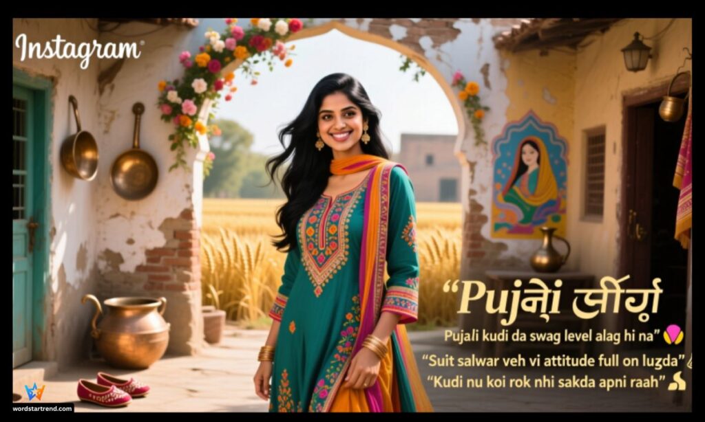Punjabi Kudi Captions for Instagram