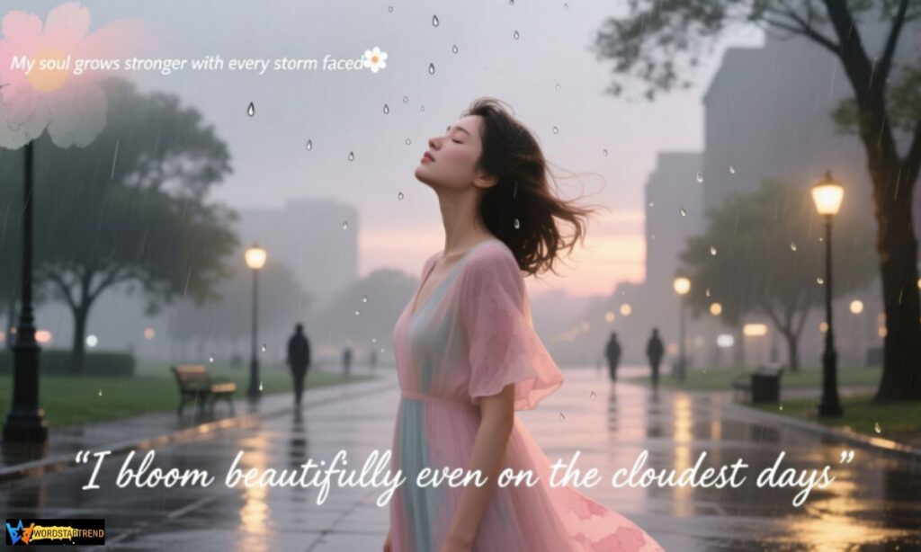 Rainy Day Captions for Self-Love 🌧️🌸