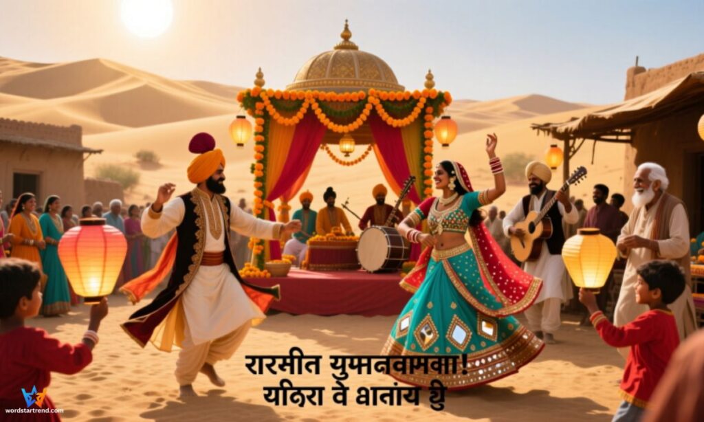 Rajasthani Captions for Festivals