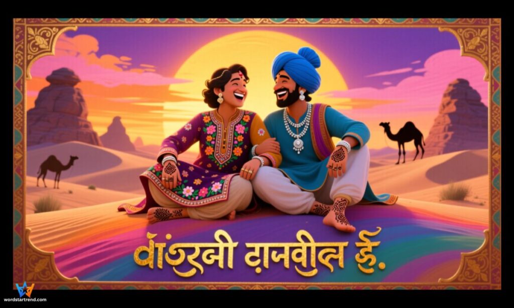 Rajasthani Captions for Friends
