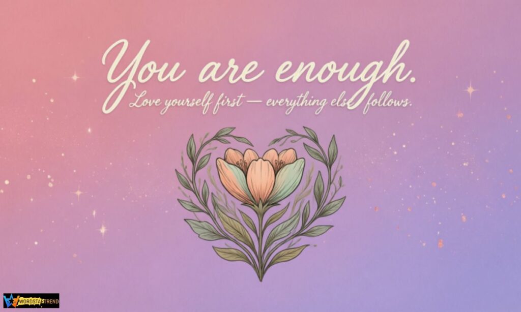Self-Love Captions for Instagram Post