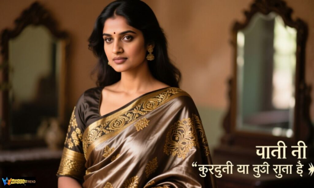 Short Caption For Saree In Hindi
