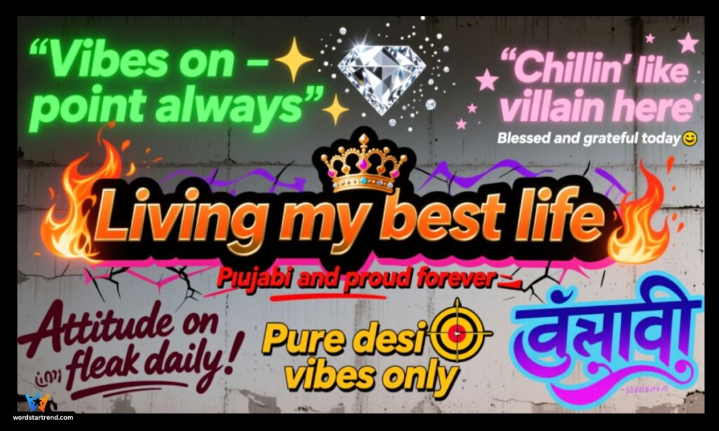 Short Punjabi Captions for Instagram