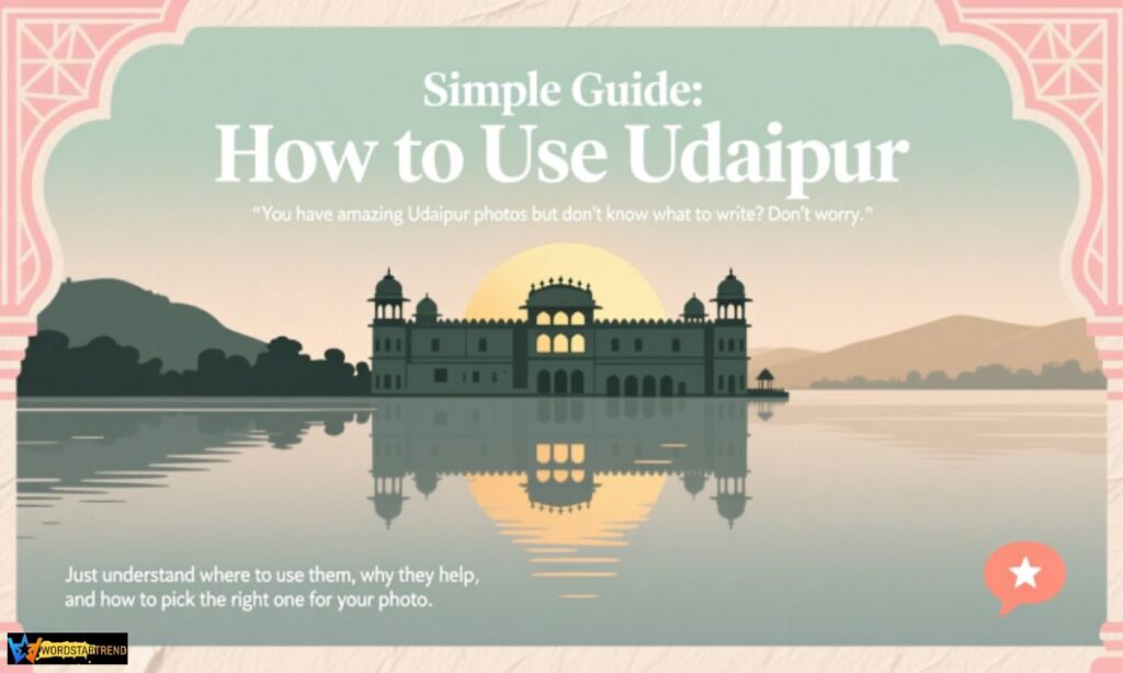 Simple Guide: How to Use Udaipur Captions