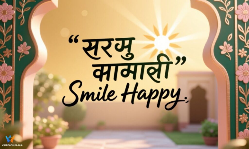 Smile Happy Quotes in Marathi
