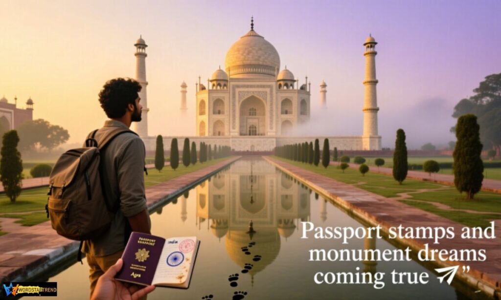 Taj Mahal Travel Captions 🌍✈️