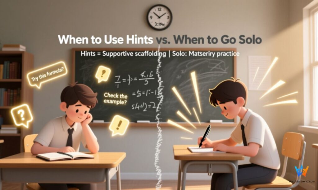 When to Use Hints vs. When to Go Solo