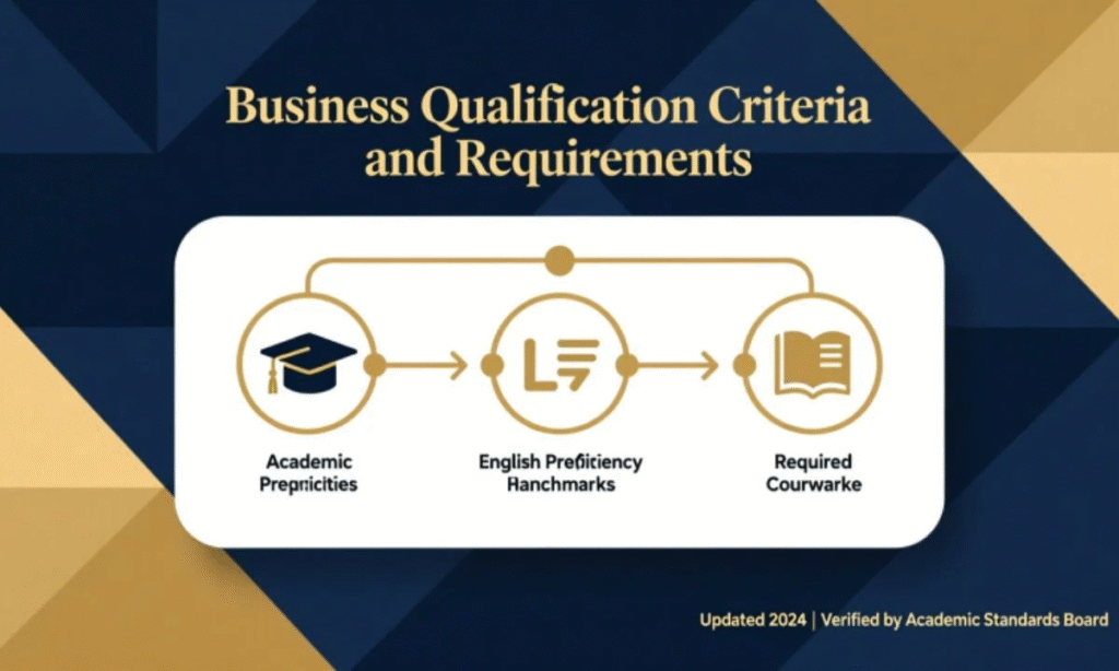 Business Qualification Criteria and Requirements