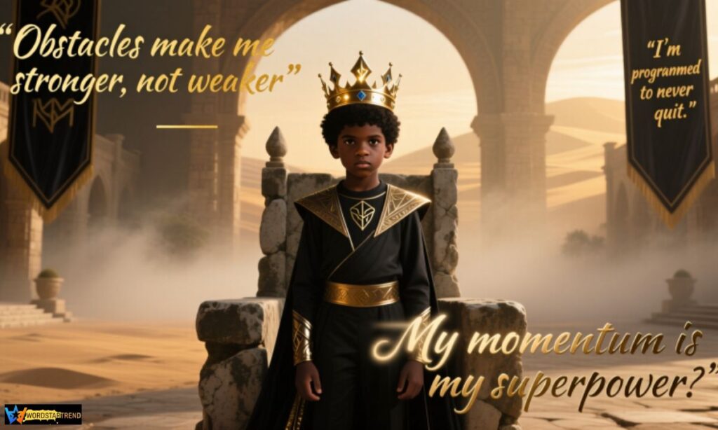 👑 11. Unstoppable King Boy Attitude Quotes