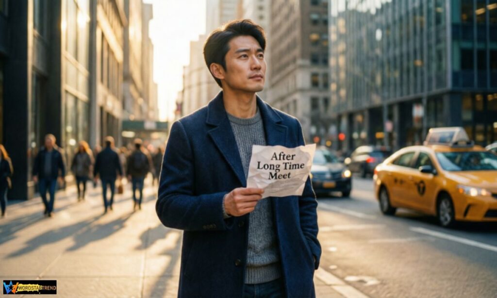 After Long Time Meet Status in English