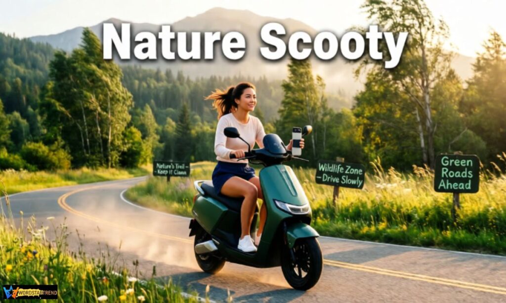 Nature Scooty Captions