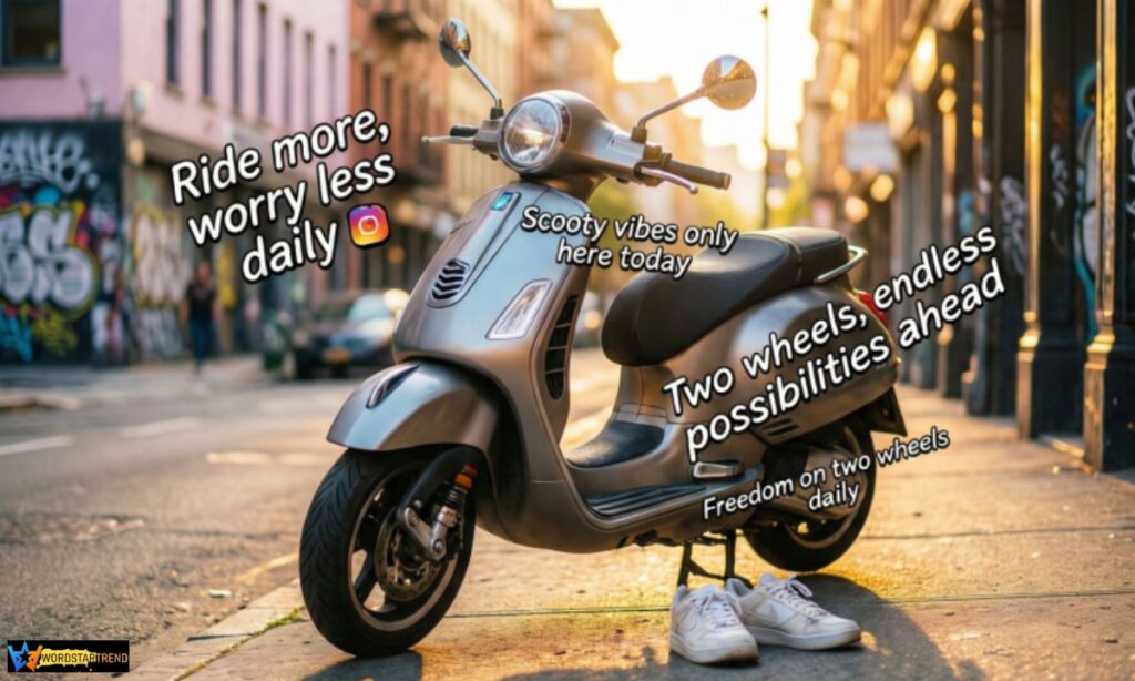 Short Scooty Captions