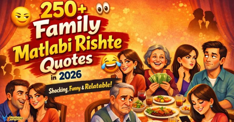 250+ Best Family Matlabi Rishte Quotes In 2026