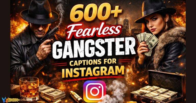 600+ Fearless Gangster Captions for Instagram