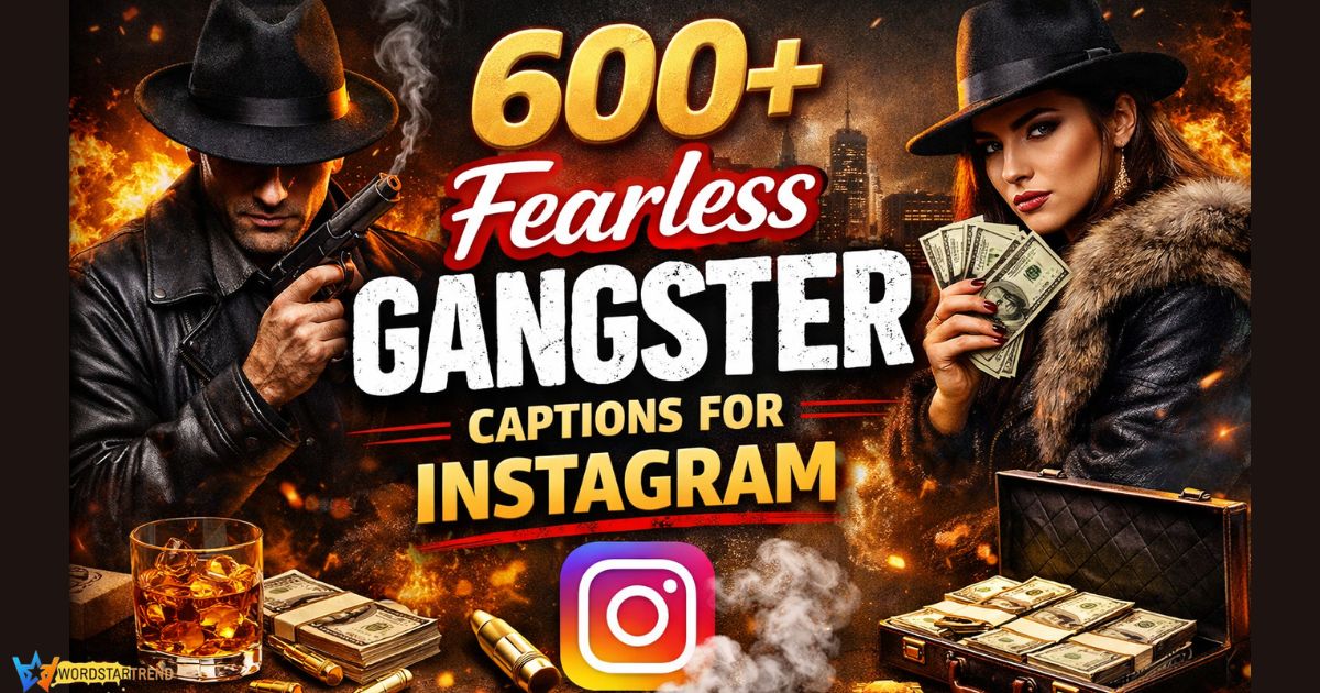 600+ Fearless Gangster Captions for Instagram