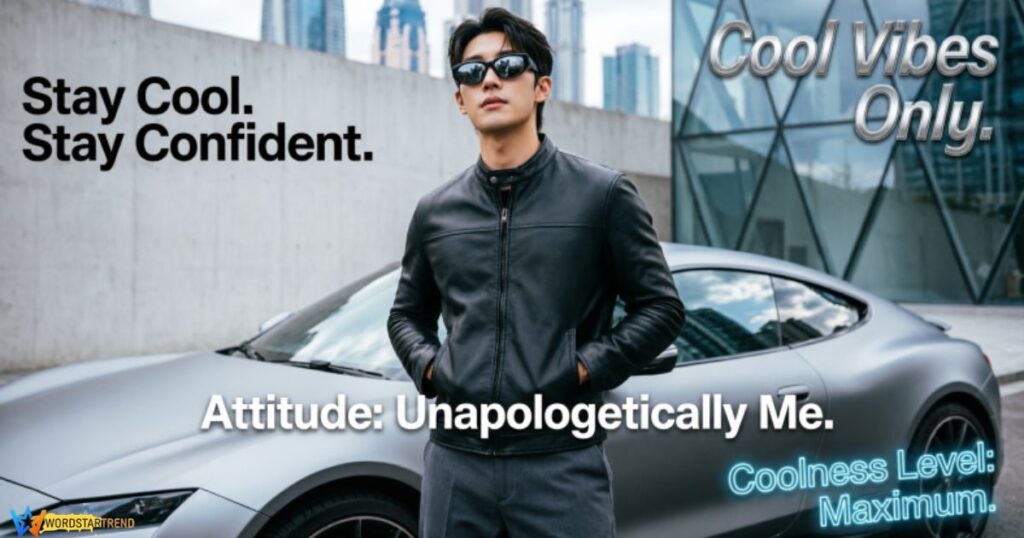 Cool Attitude Captions for Instagram