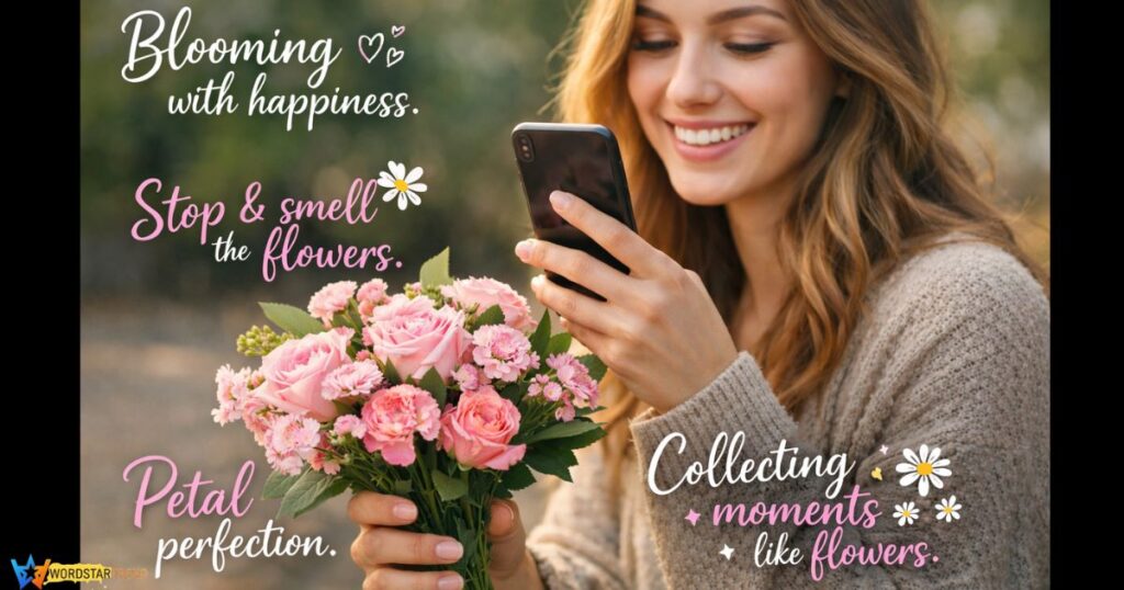 Love Flower Captions for Instagram