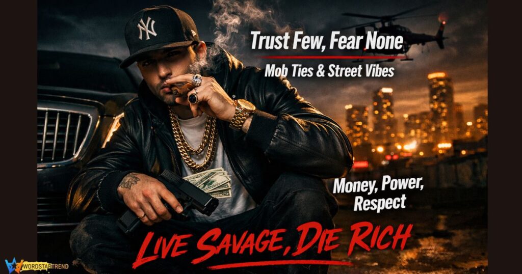 Gangster Captions for Instagram