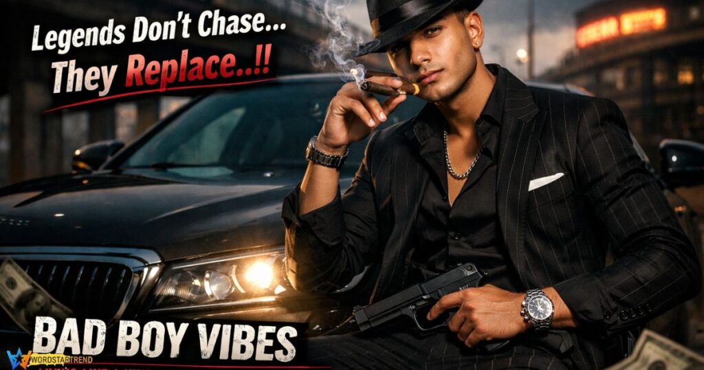 Gangster captions for Instagram for Boy attitude