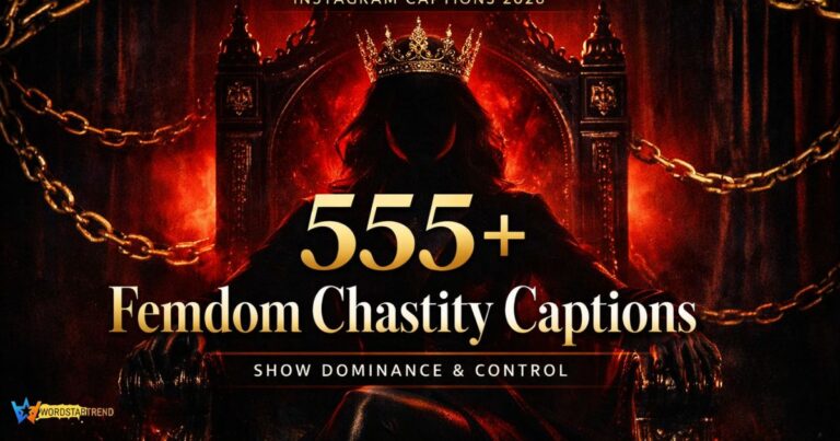 555+ Femdom Chastity Captions for Instagram to Show Dominance & Control (2026)